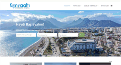 Desktop Screenshot of konyaalti.info